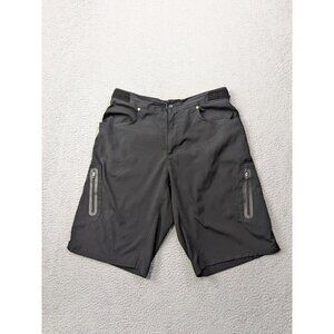 Zoic Shorts Large Zip Cargo Bike MTB Mountain Cycling Trail  Outdoor Black